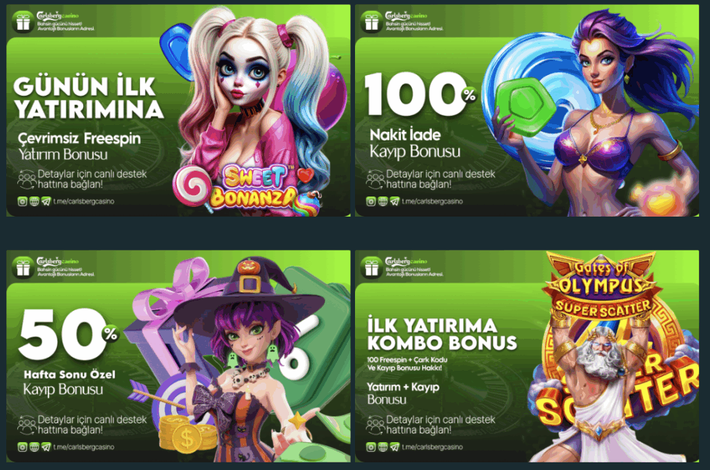 Carlsbergcasino Bonus