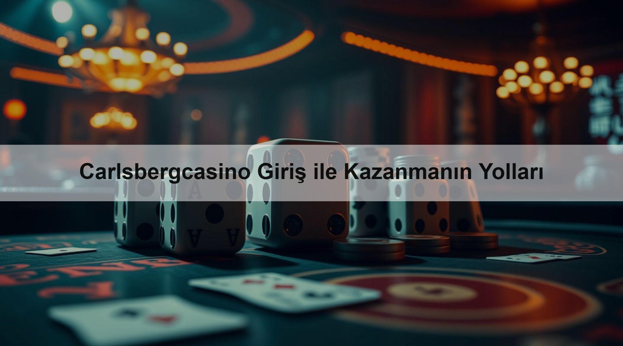 Carlsbergcasino Giriş ile Kazanmanın Yolları